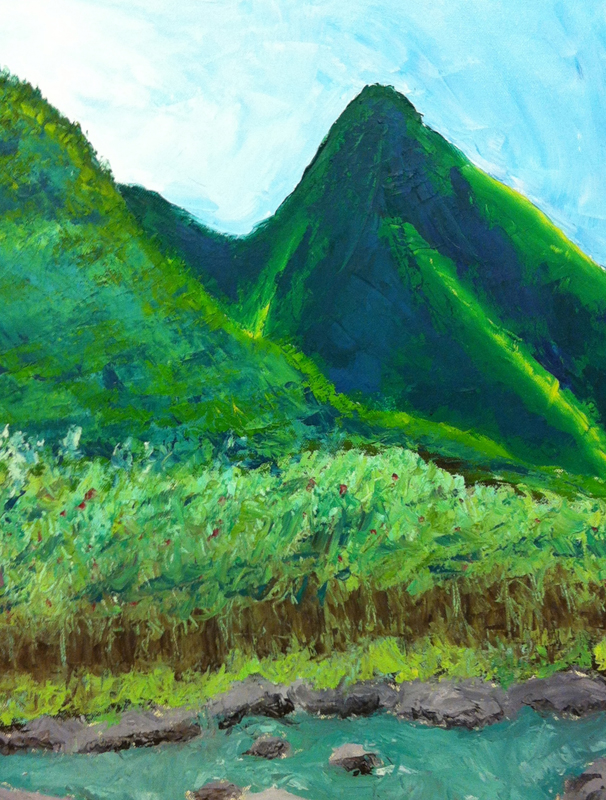Iao Valley Painting 1 1 