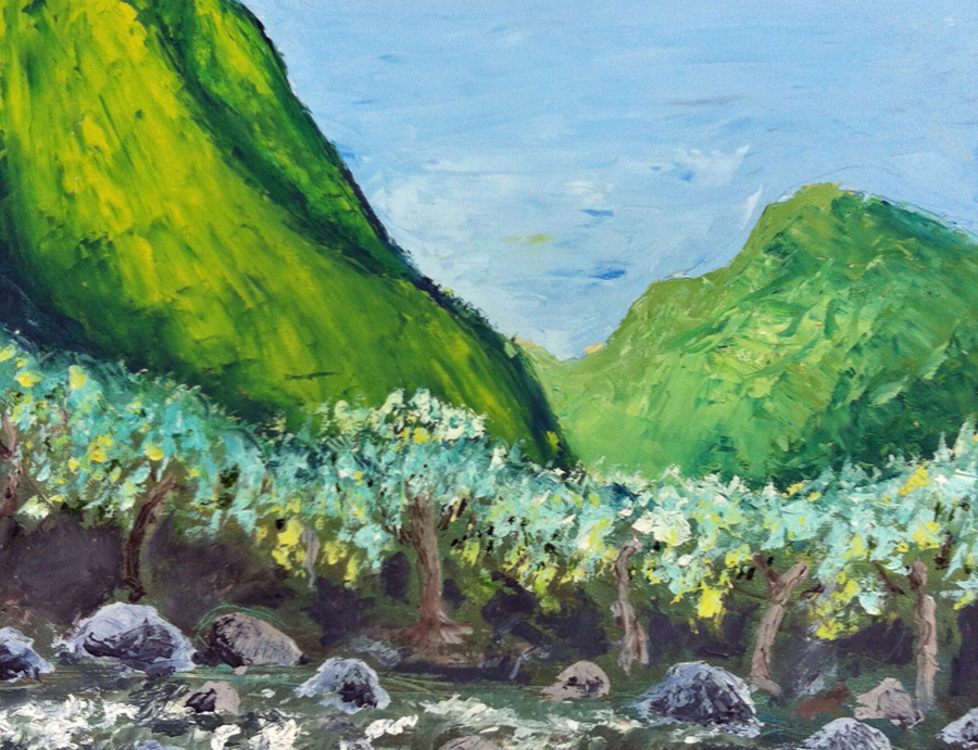 Iao Valley Painting 4