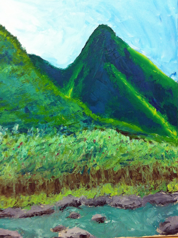 Iao Valley Painting 8